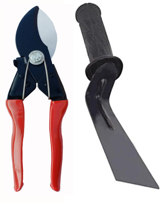 Unique Collection Hub Pruner And Khurpi Garden Tool Kit(2 Tools)