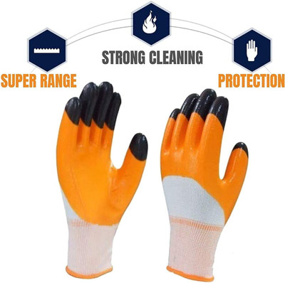 KRUM Solid Protective Men & Women Gloves