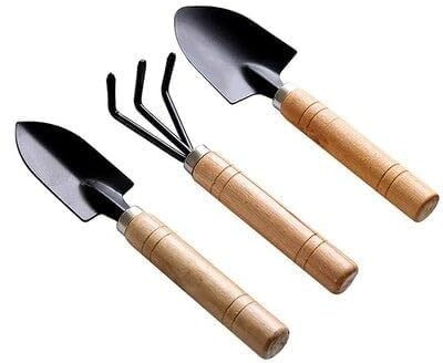Sambhuya Gardening Hand Tool Set - 3PCS Garden Tool Kit Multifunctional Tool Garden Tool Kit(3 Tools)