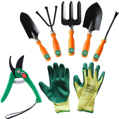 TrustBasket T3729 Garden Tool Kit(7 Tools)