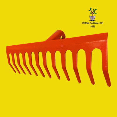Unique Collection Hub 12 Teeth Garden Rake for gardening Garden Tool Kit(1 Tools)