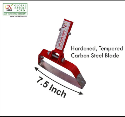 Global Nature Agro Manual weeding tool push pull weeder, 7.5 inches wide Garden Tool Kit(1 Tools)