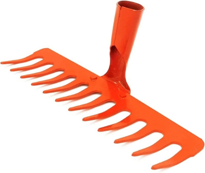 Unique Collection Hub 12 Teeth Garden Rake Garden Tool Kit(1 Tools)