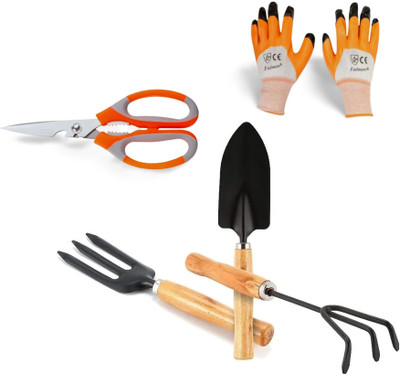 FADMAN GARDENING TOOL SET OF 5 FOR HOME INDOOR USE Garden Tool Kit(5 Tools)
