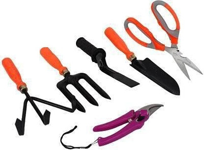 ERIN Gardening Best Combo of 6 Tool Garden Tool Kit(6 Tools)