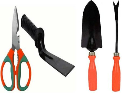 Ravel garden tool set khurpi,trowel,scissor and weeder Garden Tool Kit(4 Tools)