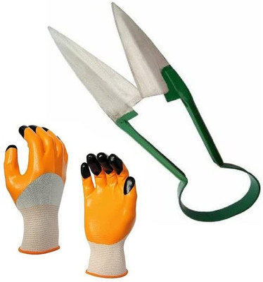 IBEX Garden Side Cutter with Gloves Garden Tool Kit(2 Tools)