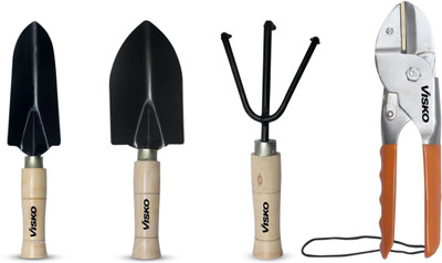 VISKO 650 Garden Tools Set With 4 Pieces Garden Tool Kit(4 Tools)