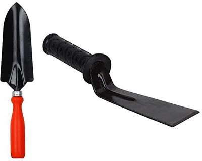 Unique Collection Hub Hand Small Trowel And Khurpi | Transplanter | Hand Soil Shovel (Set of 2) Garden Tool Kit(2 Tools)