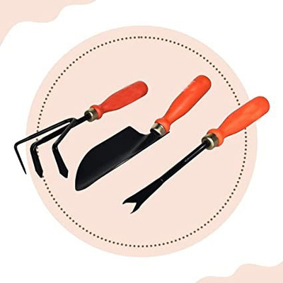 Unique Collection Hub Trowel Cultivator and Weeder Garden Tool Kit Garden Tool Kit(3 Tools)
