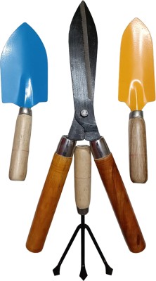 SNCRAFT Hedge Shear + Big Trowel + Small Trowel + Cultivator - Garden Tool Set (4TOOLS) Garden Tool Kit(4 Tools)