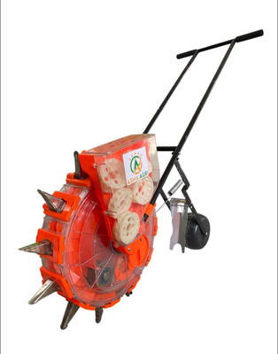ASHA AGRI Agriculture Manual Seeder| Seed Sowing Machine Tool| Single Drum Roller Planter Garden Tool Kit(1 Tools)