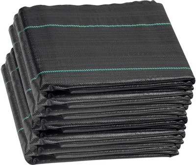 Singhal Garden Weed Control Barrier Sheet Mat 2 Mtr x 15 Mtr, Landscape Fabric 110 GSM Garden Tool Kit(1 Tools)