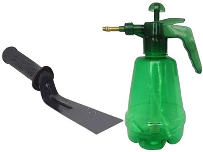 GPAP PACK OF 2 GARDEN TOOLS 2inchi khurpi and 1.L SPRAY BOTTLE Garden Tool Kit(2 Tools)