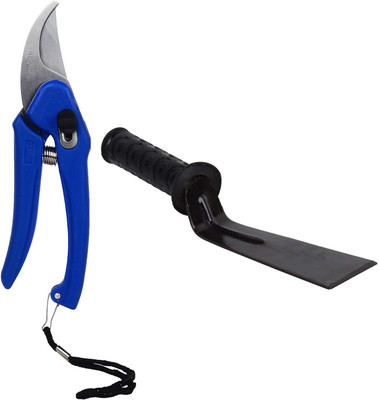 ERIN Combo of Garden Shears Pruners Scissor and Khurpi 2 Inch Garden Tool Kit(2 Tools)
