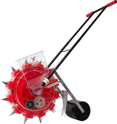 Sharp Garuda Agriculture Manual Seeder| Seed Sowing Machine Tool| Single Drum Roller Planter Garden Tool Kit(10 Tools)