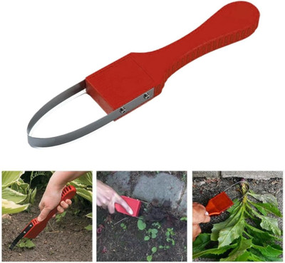 Sellrama Garden Bandit Hand Loop Weeder Tool, Iron Loop Design & Sharp Blades Tool Garden Tool Kit(1 Tools)