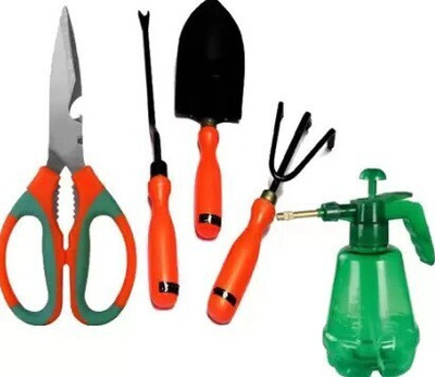 psricca enterprises Garden Tool Kit Includes Shovel and Trowel Khurpi Gardening Tools Garden Tool Kit(7 Tools)