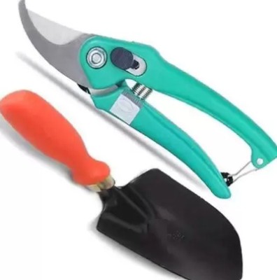 AGT Shears German Cutter For Garden Leaf Scissor Cutter Shovel Trowel Garden Tool Kit(2 Tools)