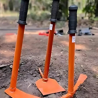 Shahid Creation Gardening Hoe Set 3 PCS|Multi-purpose|Durable |Adjustable Hoe Set Garden Tool Kit(3 Tools)