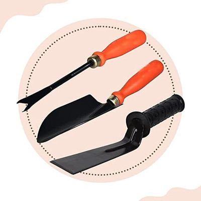 IAGT Trowel Khurpi and Weeder Garden Tool Kit Garden Tool Kit(3 Tools)