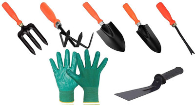 ERIN Garden Tools Set (Pack of 7) Garden Tool Kit(7 Tools)