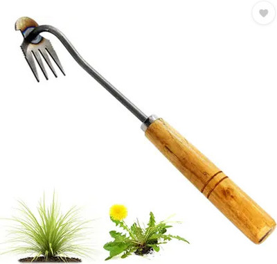 SHAHJI Gardening weed remover weed scraper tool , hand weedar , cultivator Garden Tool Kit(1 Tools)