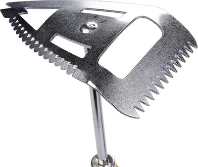 Sharpex 10-Inch Carbon Steel Hedge Shear - Teflon Razor Sharp Blade, Aluminum Handle 3 in 1 Multifunctional Weeding Tool for Gardening Gardening Hoe Tool Garden Tool Kit(1 Tools)