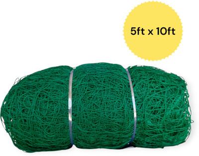 AAYUTRI UV Stabilized Antibird 18 ply(5x10ft) 2 Inch hole I Window Protection Safety Net Garden Tool Kit(1 Tools)