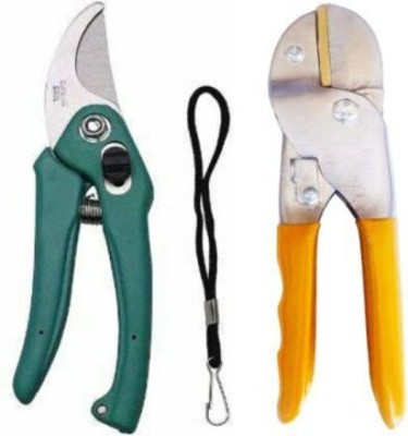 Ravel 2 Pcs Gardening Tool Kit Pruner, Heavy Roll Cutter with stainless sharp blades Garden Tool Kit(2 Tools)