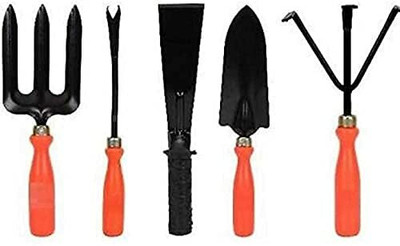 Sage Garden Tools 5 Piece Garden Tool Set Garden Tool Kit(5 Tools)