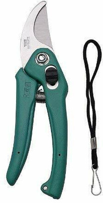 Pots & Plants Pruning Bypass Secateurs Trimmer Carbon Steel Blade with Lock Set of 1 Garden Tool Kit(1 Tools)