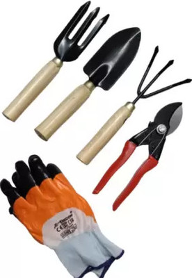 AGT Gardening Tools Set Kit Combo Garden Tool Kit (5 Tools) Garden Tool Kit(5 Tools)