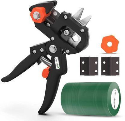 Digital Craft Grafting Tool Kit Fruits Trees Plants Pruning Shearing Grafting Shearing Machine Garden Tool Kit(1 Tools)