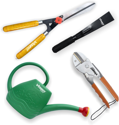VISKO 654 Garden Tools Set With 4 Pieces Garden Tool Kit(4 Tools)