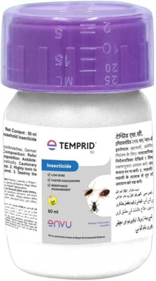 Temprid For Cockroach, Bedbugs And House Flies | No Smell |Mix Only With Water Garden Tool Kit(1 Tools)