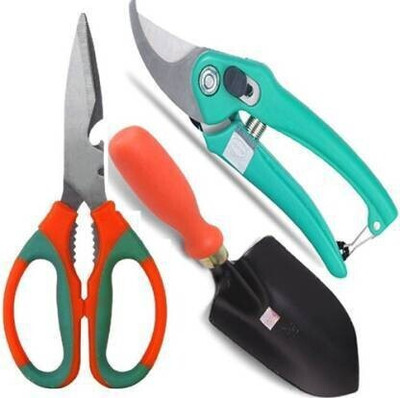 psricca enterprises 1.5 L Hand Held Sprayer (Multicolor) Combo of 4 Garden Tool Kit Garden Tool Kit(2 Tools)