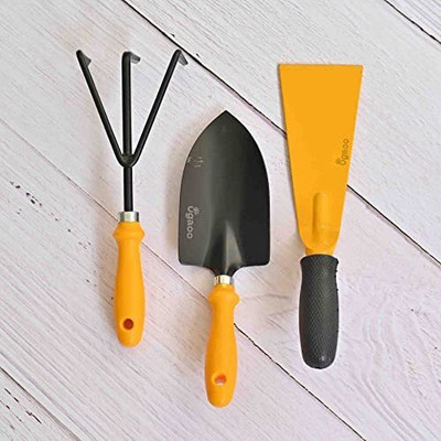 UGAOO Durable Gardening Hand Tool Kit for Gardening- 3 Pcs Garden Tool Kit(3 Tools)