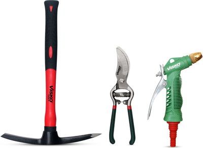 VISKO Garden Tools Set With 3 Pieces Garden Tool Kit(3 Tools)