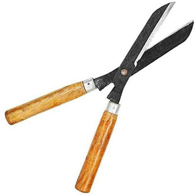 Garden Craft Pruning Scissors Hedge Shears with Long Wooden Handle for Garden Garden Tool Kit(1 Tools)