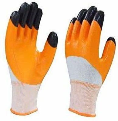 Sage Gardening Reusable Rubber Hand Gloves for Washing,Cleaning Kitchen and Garden Gardening Shoulder Glove