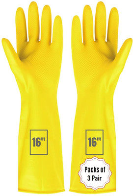 Masox Store Wet and Dry Glove Set(Large Pack of 6)