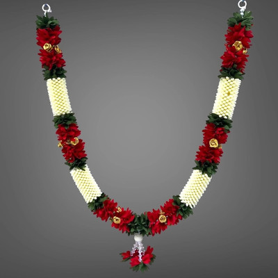 SujArta SujArta mala for god photo frame with soft febric mala Soft Fabric Garland(Multicolor)