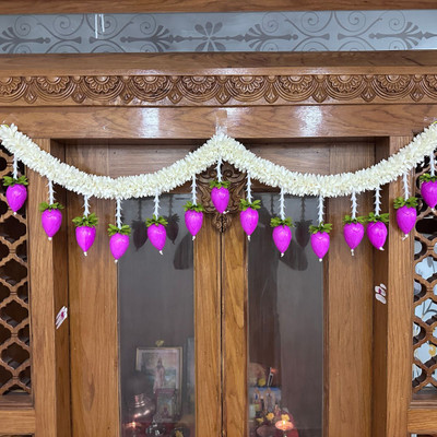 pte artificial garland lotus door hanging 3.5 feet cloth Garland(Multicolor) deal from flipkart pte artificial garland lotus door hanging 3.5 feet cloth Garland(Multicolor) deal from flipkart