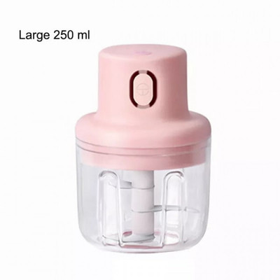 BazaarNest by Ashirwad Mart Mini Electric USB Rechargeable Food Chopper (250 ml) Electric Vegetable Chopper(1 x Mini Electric USB Food Chopper, 1 x USB Charging Cable)