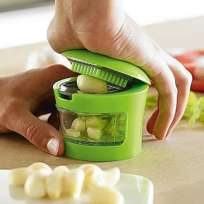 Shree Ganesh Enterprice by NA Garlic cutter Peeler Vegetable & Fruit Chopper(1)