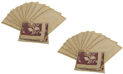 NewBELL Multipurpose Covers 09 Single Saree Cover/Suit Cover for wedding, Pack Of 20 (Beige) Single Saree Cover/Suit Cover for wedding, Pack Of 20 (Beige)(Beige)