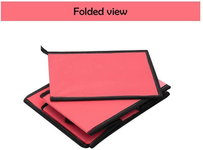 uhi Multipurpose Storage Box With Lid | Storage Box Organizer Wardrobe 163 DGC163(Red)