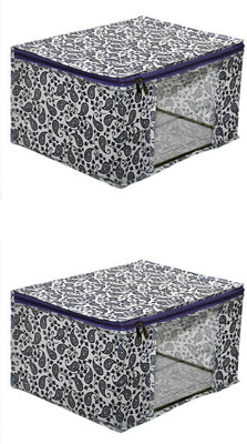 bapu creation 100 GSM MULTI SAREE PACKING BAG PRINTED NW017(Blue)
