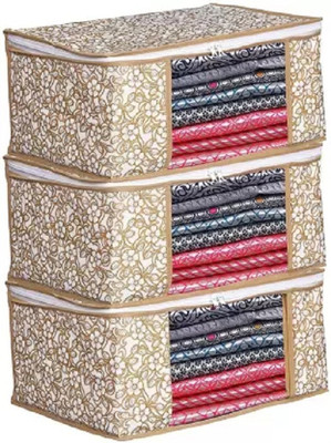 KD CREATION 1 Saree Cover Premium High-Quality Trendy Storage bags kd 3(Green)